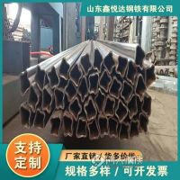 葫芦岛市异型钢管56*112镀锌D型管加工厂家鑫悦达