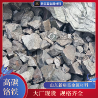 高碳铬铁 FeCr55C10.00增加钢硬度 提高钢的淬透性 可加工粒度