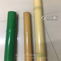 家具餐桌腿用不锈钢竹节管 户外广告旗杆用6米烤漆竹节管公园草坪围栏铁管竹节