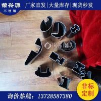 广东不锈钢厂家直销 304不锈钢凹槽管 玻璃夹不锈钢扶手管批发