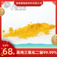 三氧化二鉍 高純99.*** β α 鐳雕助劑 催化劑 1-5μm