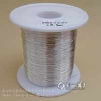 供应99.99银丝 1.5mm银线 线材银 电极导线 高纯银丝线 科研专用