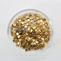 中诺新材 金颗粒 高纯金粒 高纯金颗粒 5N 3*3mm 0.4g