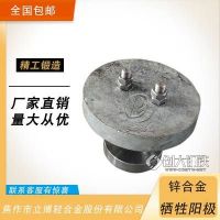 立博防腐 ZH-14 螺栓式 鋅合金犧牲陽極 9kg 可定制多種規(guī)格鋅陽極