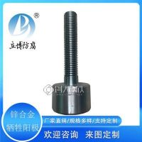 立博防腐 合金定制供应 螺栓锌阳极 防腐锌合金牺牲阳极