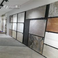 湛江瓷磚展架，陶瓷貨架沖孔網(wǎng)，深圳沖孔板展示架