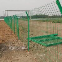 喷塑池塘围栏家用外墙护栏网双圈花园防护网车间护栏网