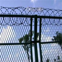中保区围栏网材质 自由贸易区围墙防护网 海关监管区隔离网