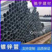 云南楚雄州钢材市场DN15/DN20镀锌管2×2/4×4镀锌方管一吨价格