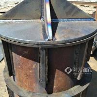 高强度十字桩尖600 建筑地基管桩 开口焊接打桩Q345十字钢桩尖