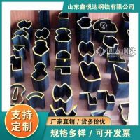 东城D型管40*99镀锌凸型管加工厂家鑫悦达
