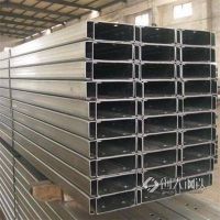 重庆大足C型钢加工厂 Q355B低合金C型钢檩条 展恩镀锌压型钢板加工