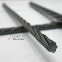 性模量稳定镀锌钢绞线 耐磨损镀锌钢绞线 15.24mm镀锌钢绞线