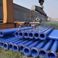 新型涂塑钢管生产厂 排水工程 货到现场 720*9 忻硕管道20#