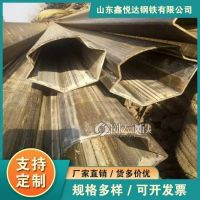 铜陵市扶手管38*38镀锌八角管现货鑫悦达