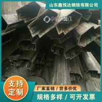 日照市半圆管40*80镀锌椭圆管厂家鑫悦达