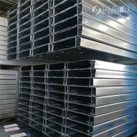 重庆C型钢加工厂 200*60*20檩条C型钢 钢结构镀锌檩条 展恩冷弯型材加工