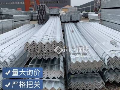 荣泽钢管 全国供应 热镀锌角钢 工字钢 槽钢 Q235H型钢 规格齐全图2