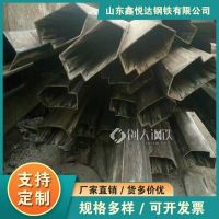 朝陽扇形管60*100鍍鋅T型管廠家鑫悅達(dá)