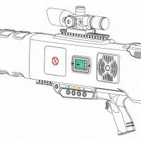 手持式xunanda尖兵G型無人機(jī)反制器