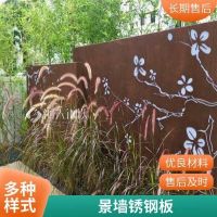 耐腐蝕鋼板SPA-H耐候板考登鋼園林景觀用板Q355NH鋼板材做銹