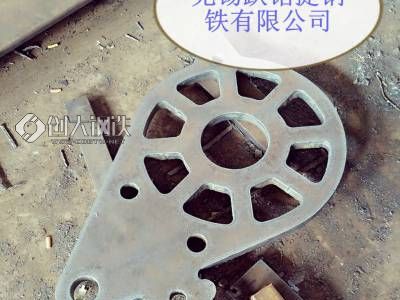 cad下图火焰切割q345r图2