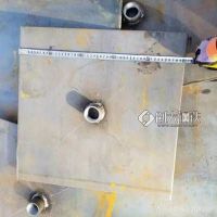 路基预埋沉降板生产厂家 500*500*10 支持定做 观测桩现货发全国