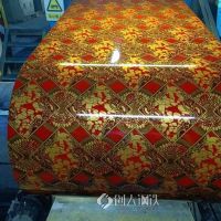 3D印花彩涂卷 锌层和漆膜足克 出口包装 质高***