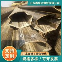 濟寧市面包管68*78鍍鋅T型管加工廠家鑫悅達