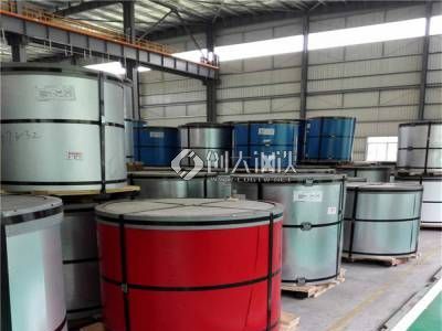 宝钢250克镀铝锌（AZ）浅青灰色普通涂层彩钢瓦图2