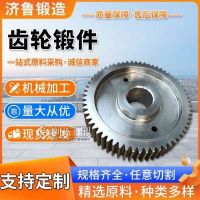 烘干机大齿轮45# 链轮厂家济鲁锻造 多种规格型号齿轮加工定做耐磨