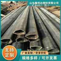 陽(yáng)江市面包管37*76鍍鋅梅花管加工廠家鑫悅達(dá)