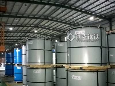 宝钢青山1.5MM超厚基板镀铝锌硅改聚酯（SMP）海蓝色404彩涂卷图2