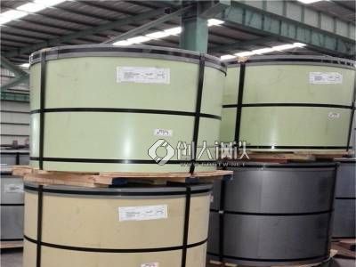 宝钢青山0.6MM镀锌铝镁聚酯高耐久（HDP）银灰色彩涂卷图2