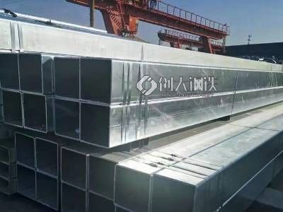 220*220热镀锌方管 幕墙用220方通 220*220方管厂Q355B材质图2
